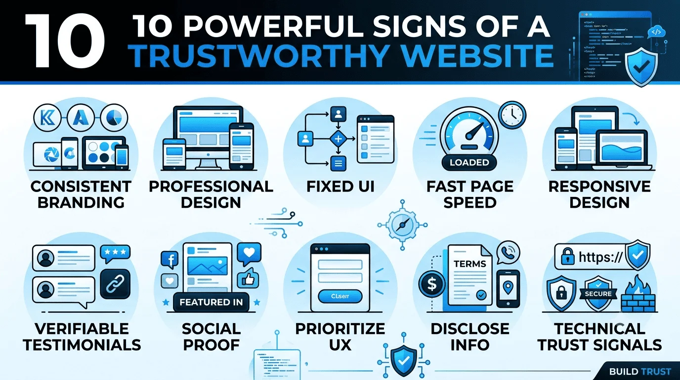 10 Powerful Signs of a Trustworthy Website