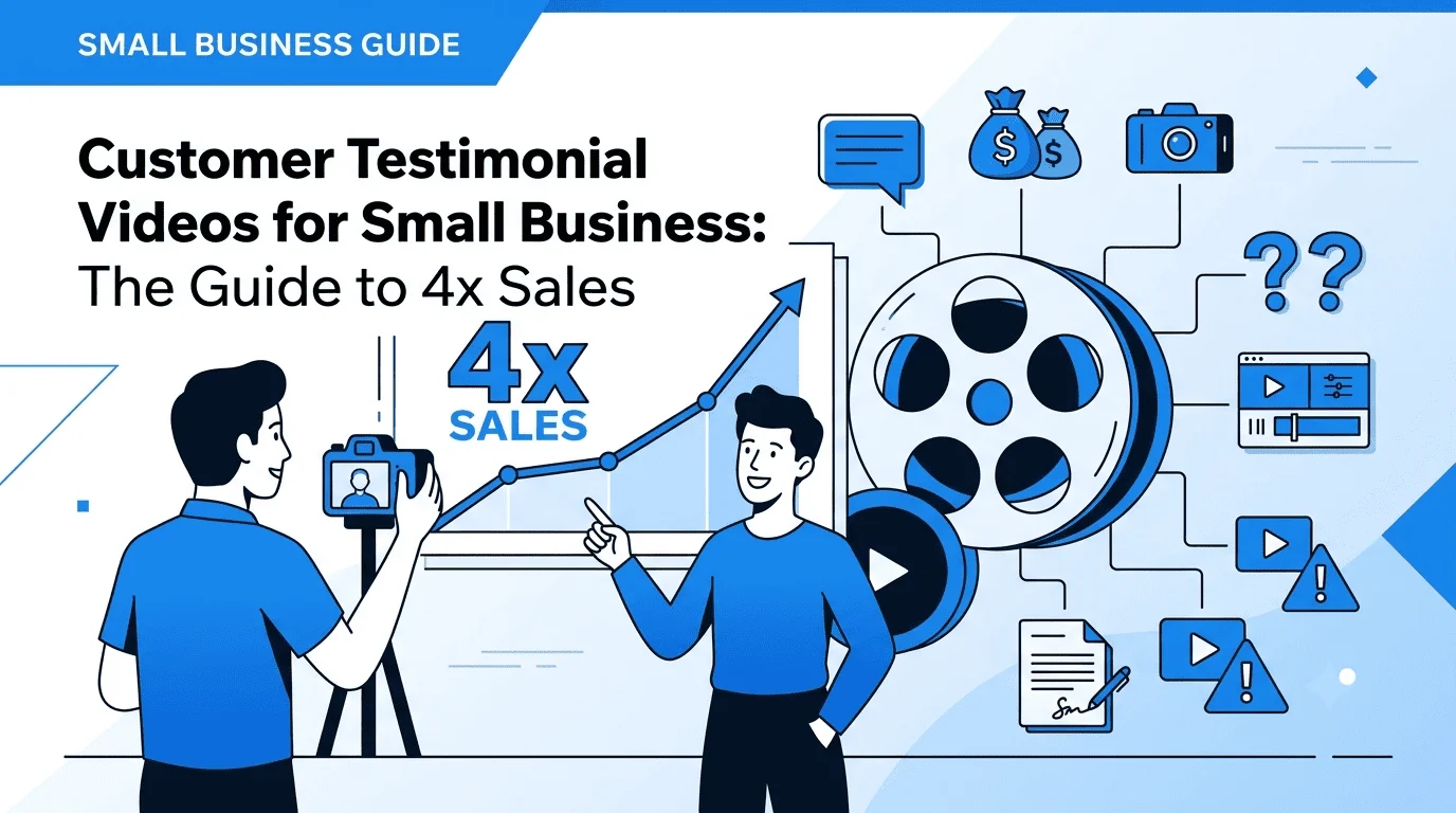 Customer Testimonial Videos for Small Business The Guide to 4x Sales
